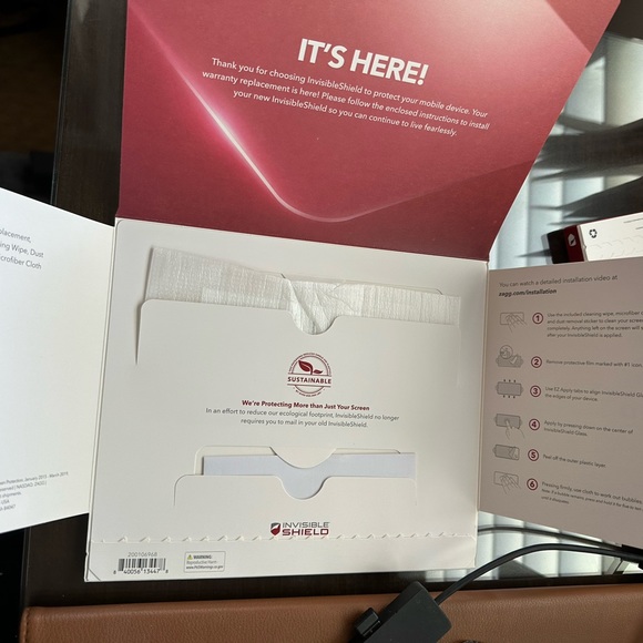 2 ZAGG Invisible Shield Glass Elite Edge Screen Protectors - Picture 4 of 4